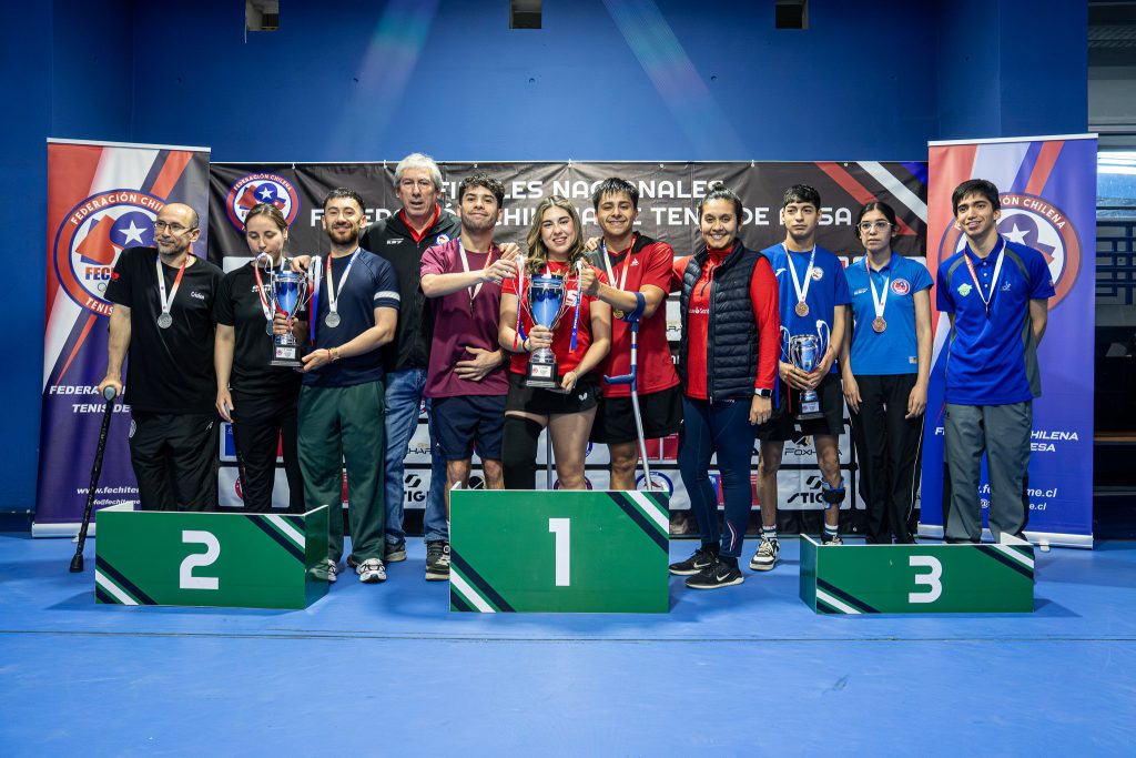 ¡FINALIZA PRIMERA LIGA NACIONAL PARA TENIS DE MESA!