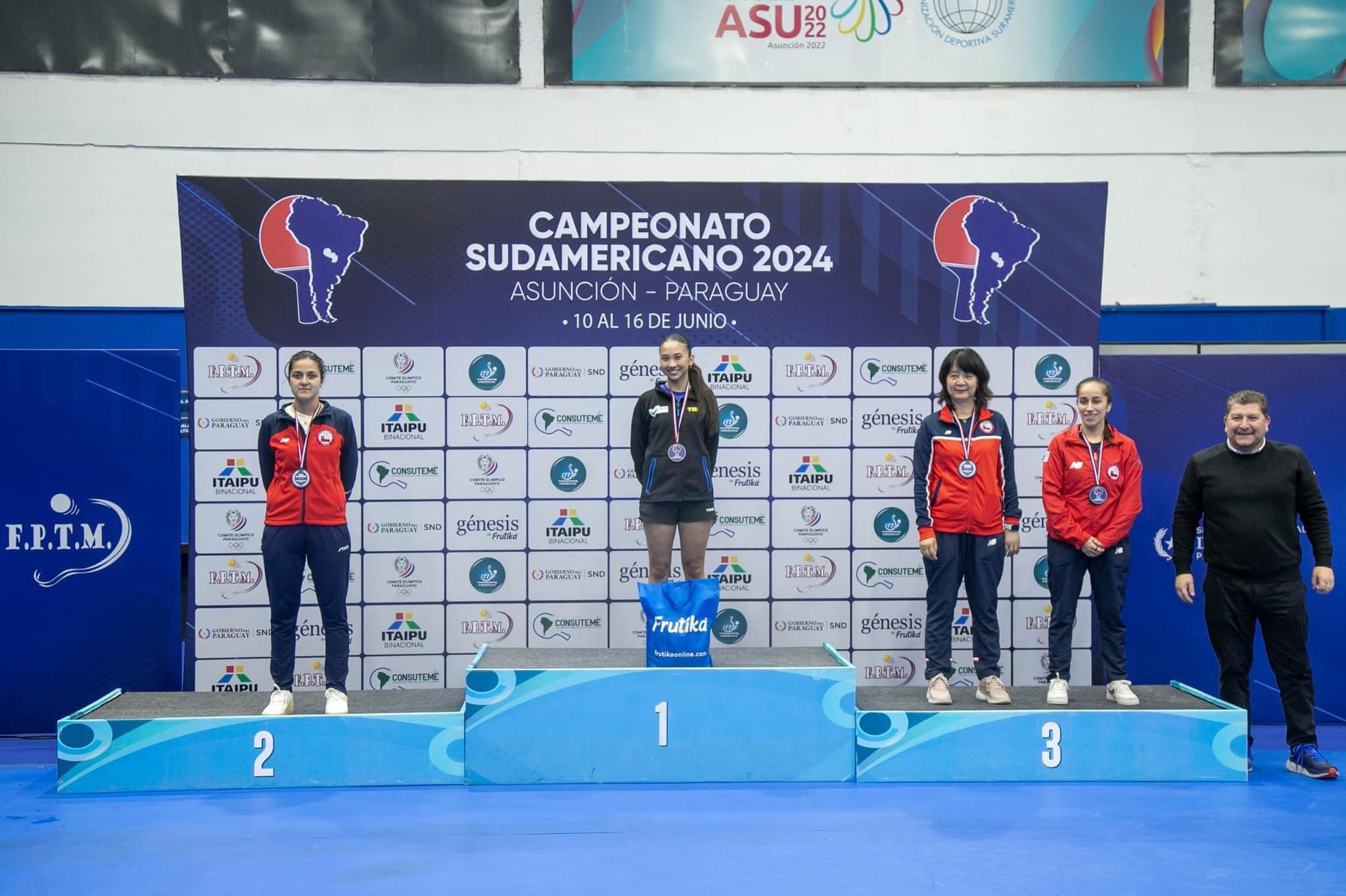 Chile conquista 10 medallas en el Sudamericano de Asuncion